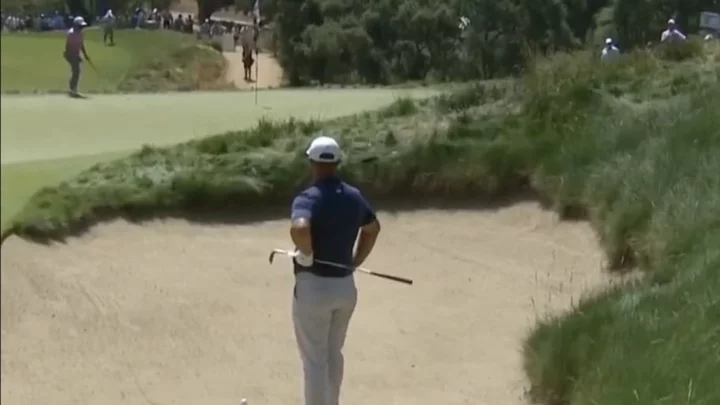 Jon Rahm Makes Par Despite Intentionally Hitting Ball Backwards at U.S. Open