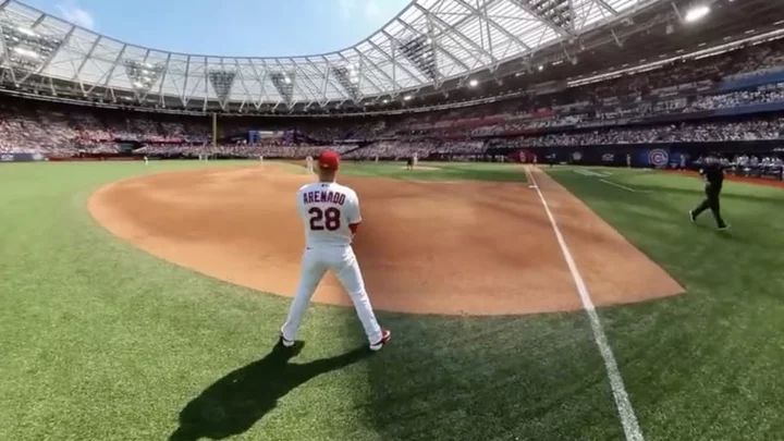 'Video Game' Shot of Nolan Arenado Taking the Field Is Pure Cinema