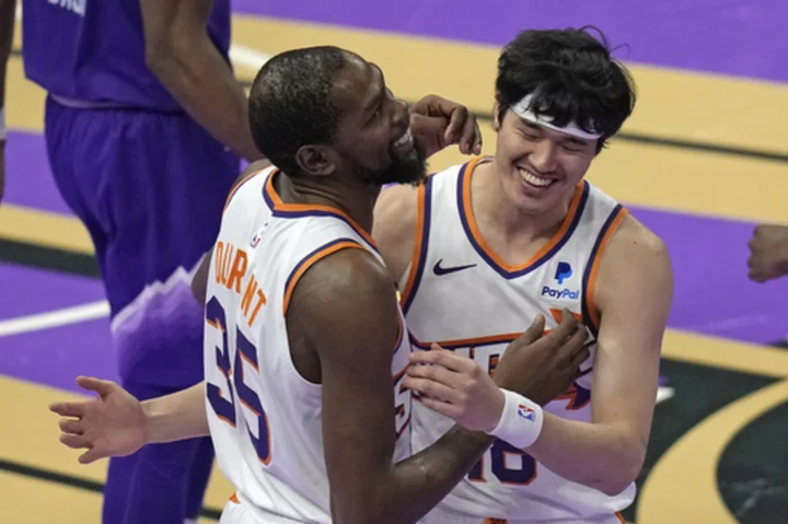 Kevin Durant scores 38 points as Phoenix Suns edge Utah Jazz 131-128