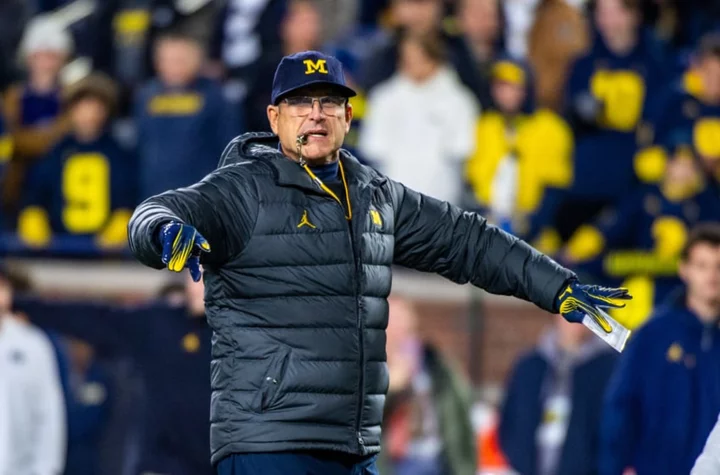 Jim Harbaugh addressed suspension by being as beautifully weird as normal