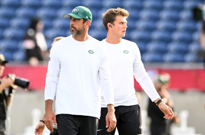 Zach Wilson gives Aaron Rodgers all the credit for Jets success