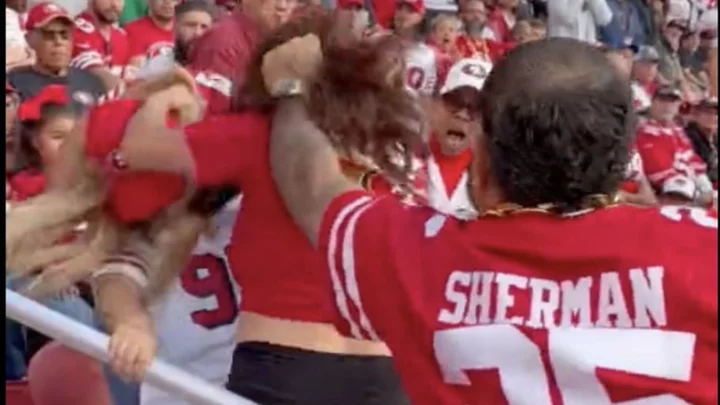 49ers Fans Brawled in the Stands During Giants Game