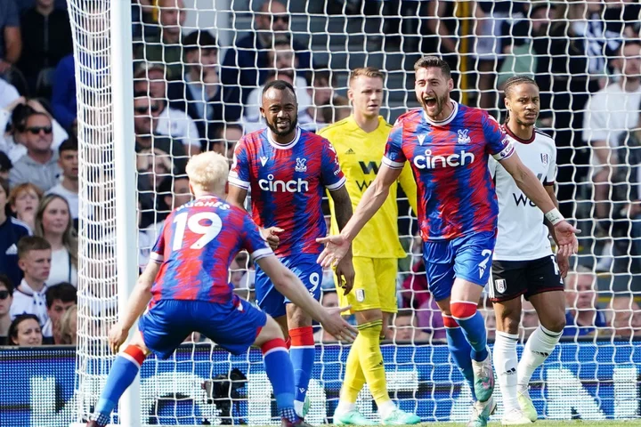 Joel Ward’s late equaliser earns Crystal Palace draw with Fulham