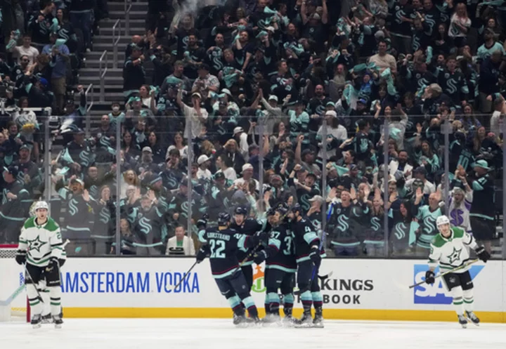 Eberle scores 2 as Kraken outshine Stars 6-3, send series to deciding Game 7