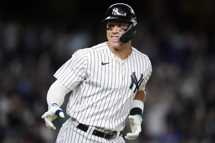 Judge hits 3 homers for 2nd time in a month as the Yankees slow down the Diamondbacks, 7-1