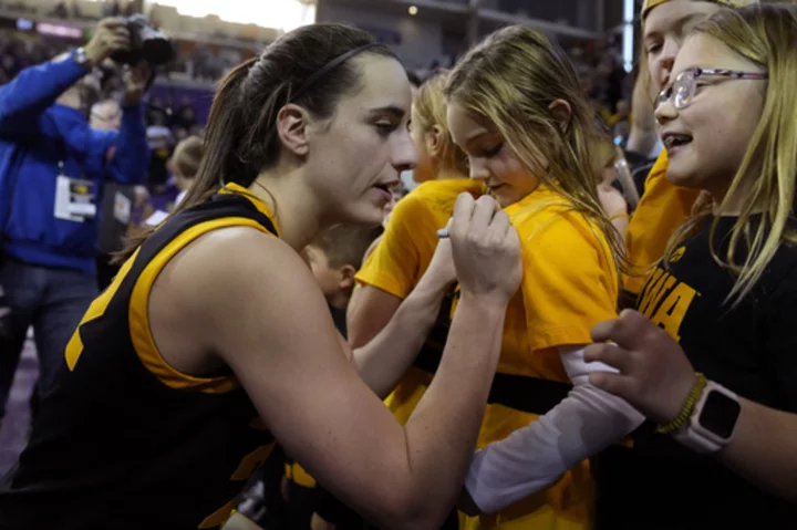 It's a circus atmosphere when Caitlin Clark plays. And the Iowa star is savoring every bit of it