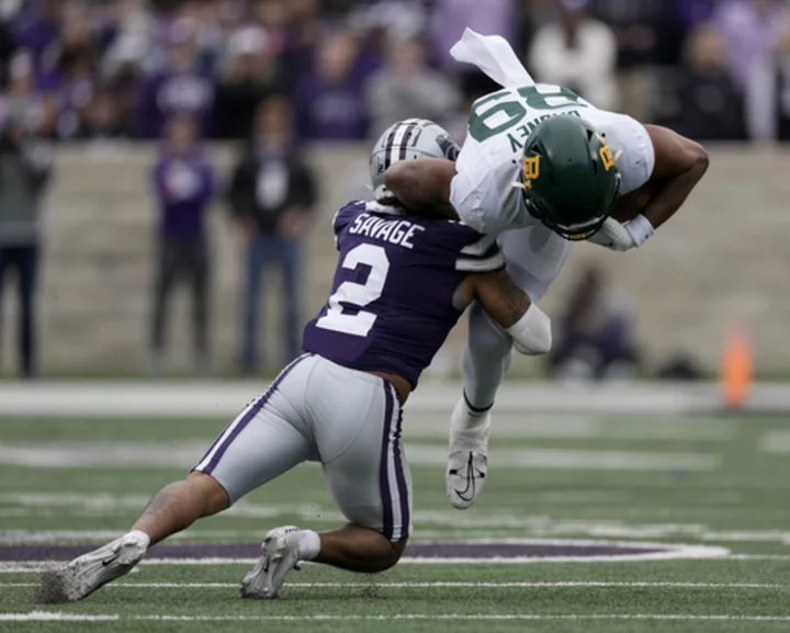 Will Howard sets K-State TD pass record, Wildcats dominate Baylor 59-25 to remain unbeaten at home