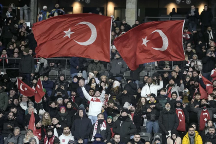 Roared on by huge support, Turkey beats Germany 3-2 in Berlin