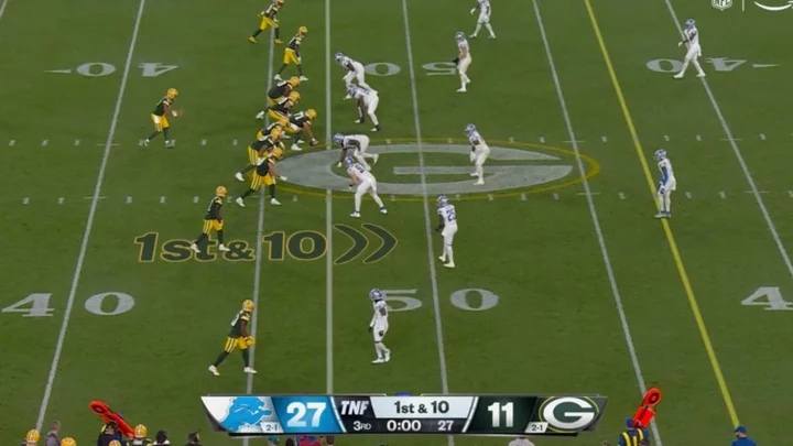 Packers Get Huge Play After Clock Expires to End Third Quarter Against Lions