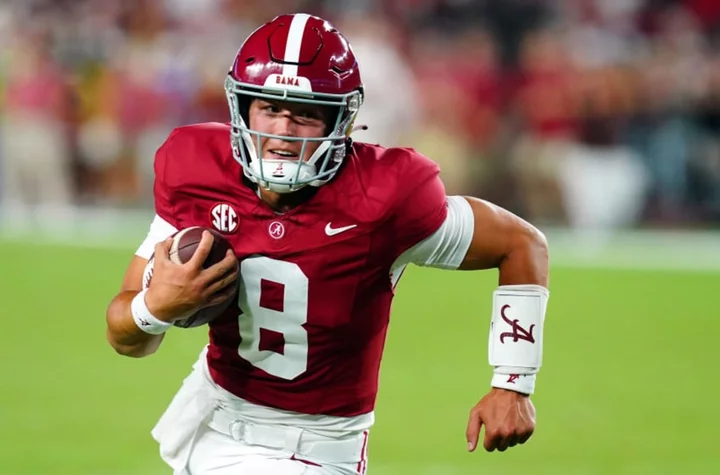 Tyler Buchner stats: How good was Alabama’s new QB at Notre Dame?