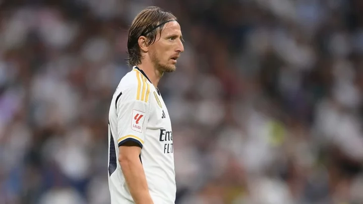 Luka Modric admits it feels 'strange' to be Real Madrid substitute