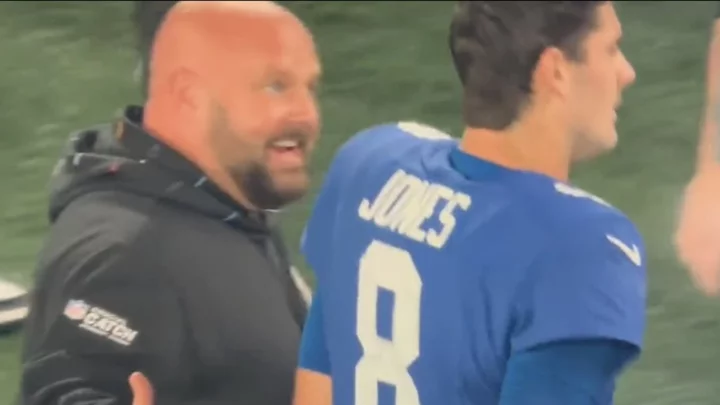 Brian Daboll Not Happy With Daniel Jones After Devastating Pick-Six