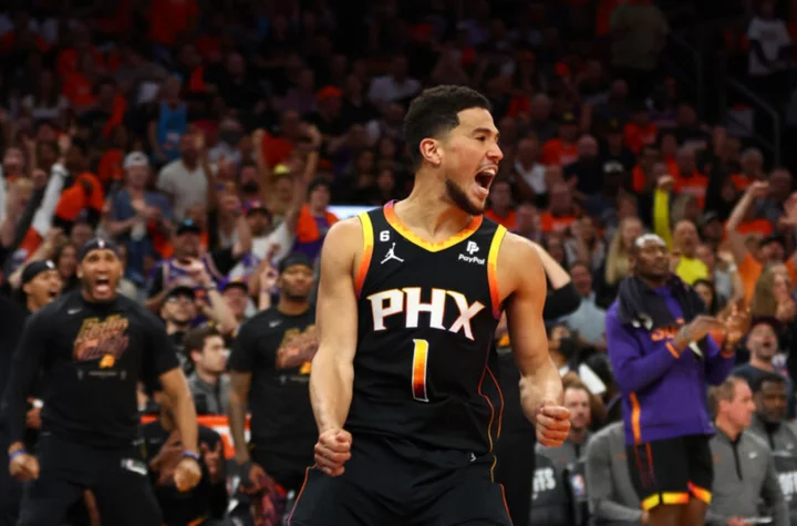 Devin Booker put himself in Michael Jordan's company this postseason