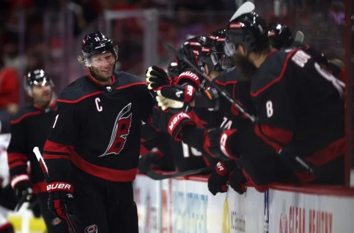 NHL Standings ordered by goals scored: Canes lead the charge