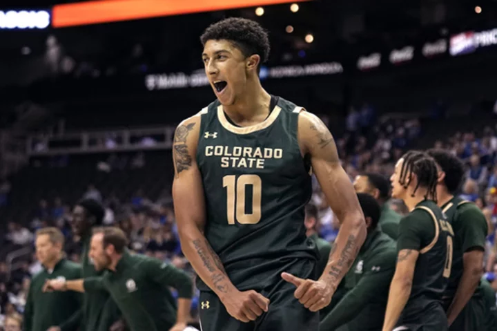 Isaiah Stevens scores 20 points as Colorado State beats No. 8 Creighton 69-48