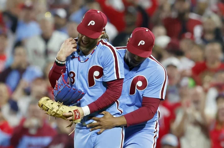 Here's what Bryce Harper said about his injury after NLDS victory