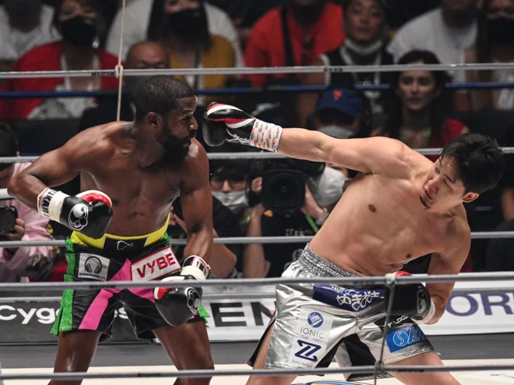 What is an exhibition fight and how is it different to a professional bout?