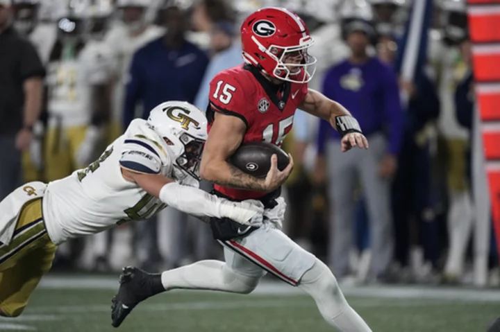 No. 1 Georgia goes for 30th straight win, faces No. 8 Alabama in SEC title game