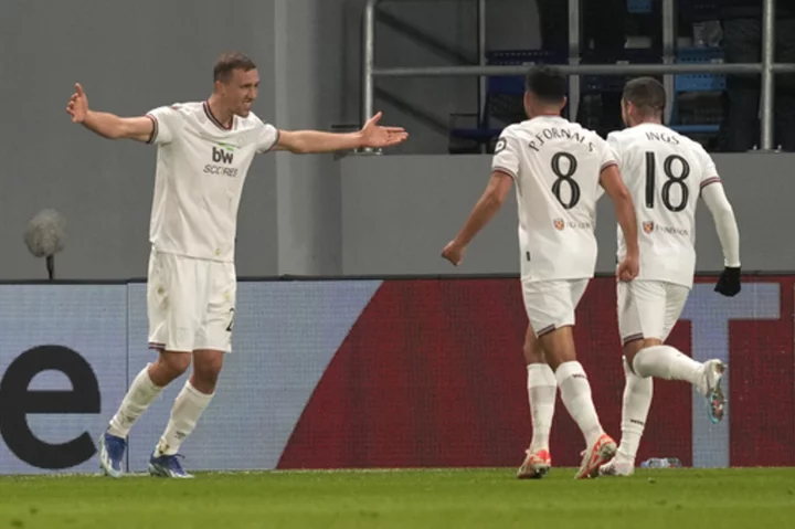 West Ham, Brighton advance in the Europa League. Atalanta makes round of 16