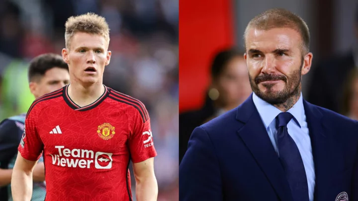 Scott McTominay reveals how David Beckham inspired performance against Brentford