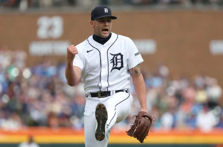 Alex Lange had perfect NSFW reaction to Tigers no-hitter