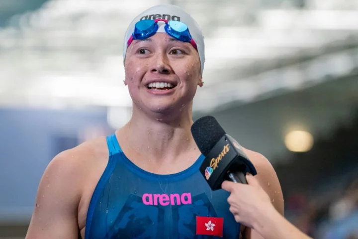 Haughey wins 100m free in US Open meet record