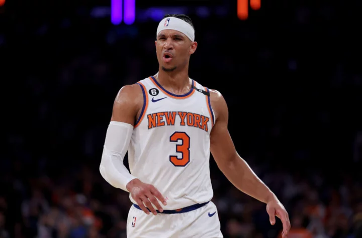 Knicks fans lose their minds over refs screwing Josh Hart with flagrant 1 call