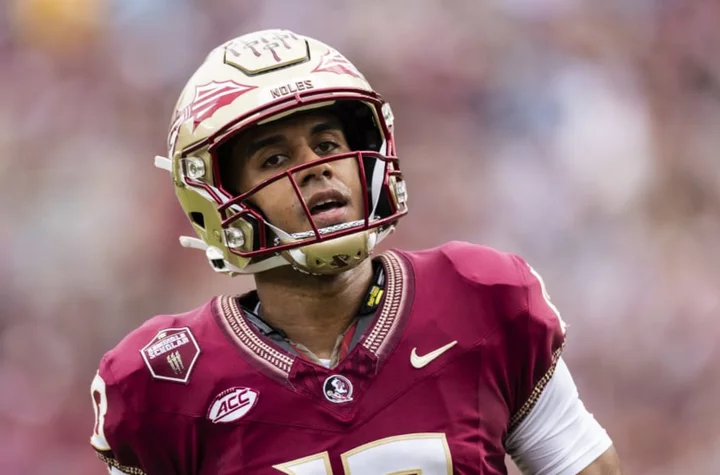 Jordan Travis injury: Florida State QB carted off in air cast