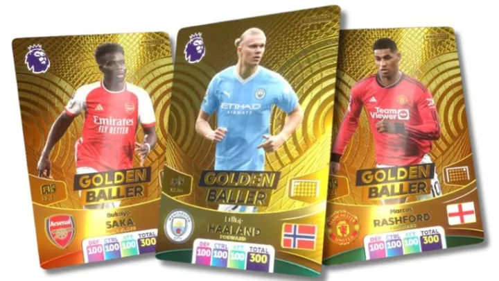 Eight new Golden Ballers join Panini's Premier League Adrenalyn XL for 2024