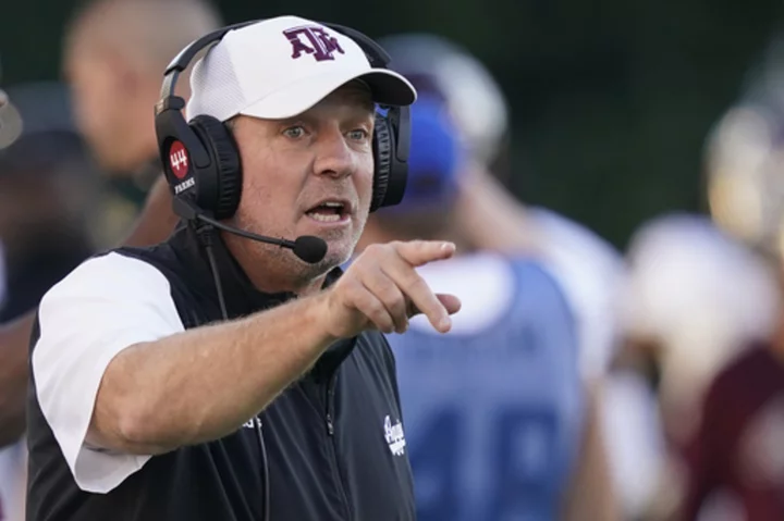 No. 23 Texas A&M begins season against New Mexico with new coordinator Bobby Petrino