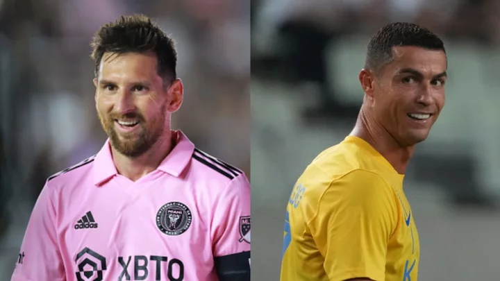 Lionel Messi's goal record at Inter Miami compared to Cristiano Ronaldo at Al Nassr