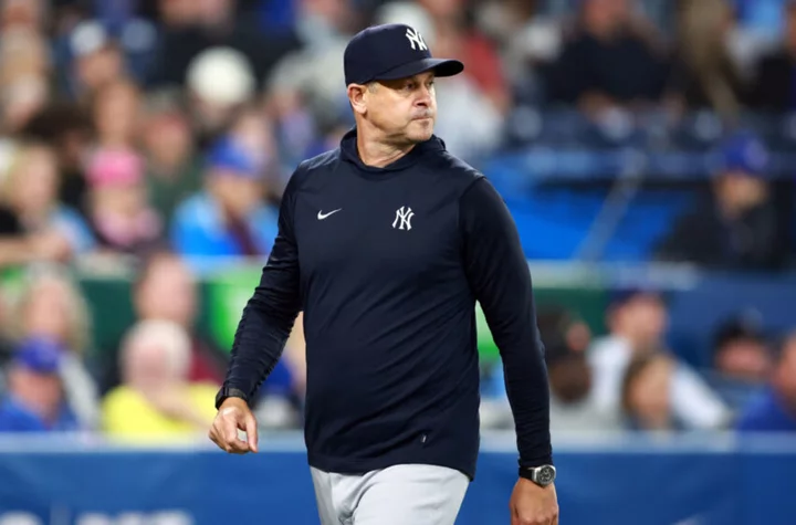 Ump Show: Yankees furious over outrageous checked swing call vs. Dodgers