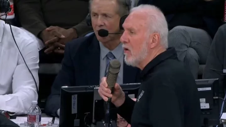 Gregg Popovich Grabs Mic, Yells at Spurs Fans For Booing Kawhi Leonard