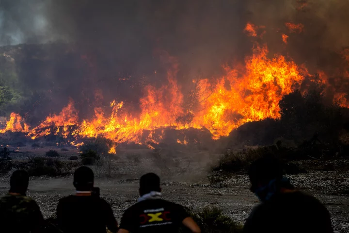 Fire-Ravaged Greece Braces for More Heat as Rest of Europe Cools