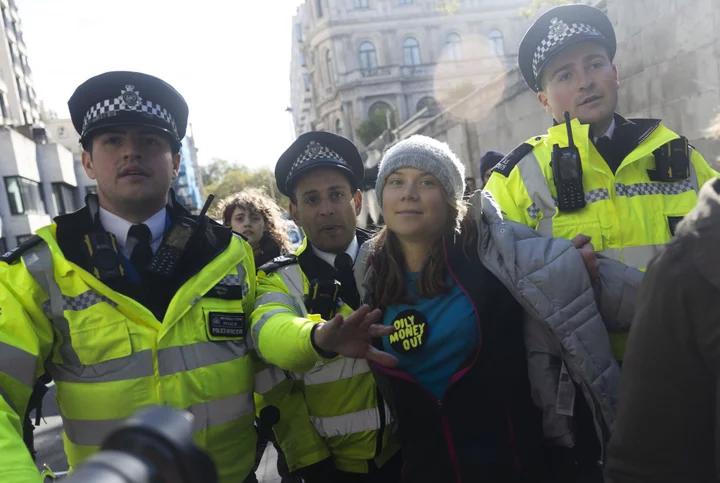 Greta Thunberg Charged by Met Over London Oil Event Protest