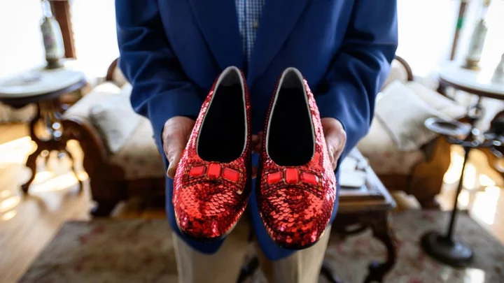 Man pleads guilty to stealing Wizard of Oz ruby slippers