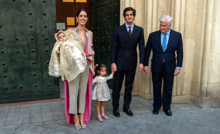 Your baby has too many names, Spanish duke told