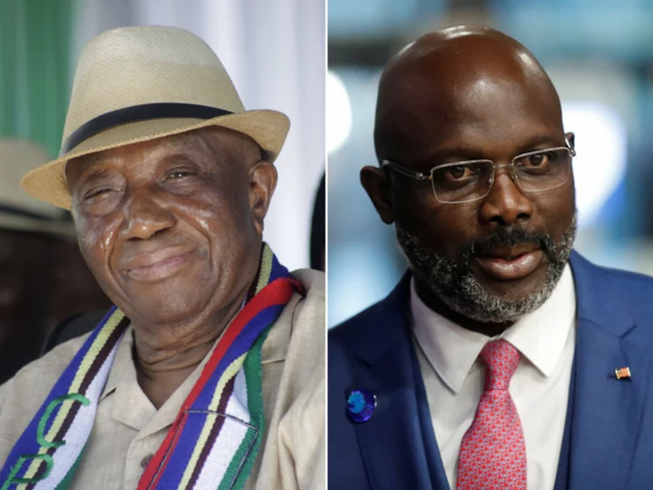 Liberia presidential election heads for run-off vote