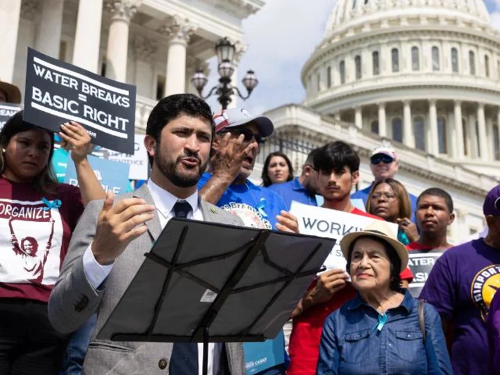 Texas congressman leads thirst and hunger strike to urge heat protections for workers