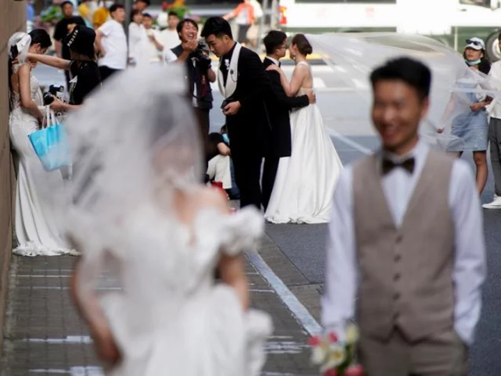 China records fewest marriages in more than three decades as population crisis looms