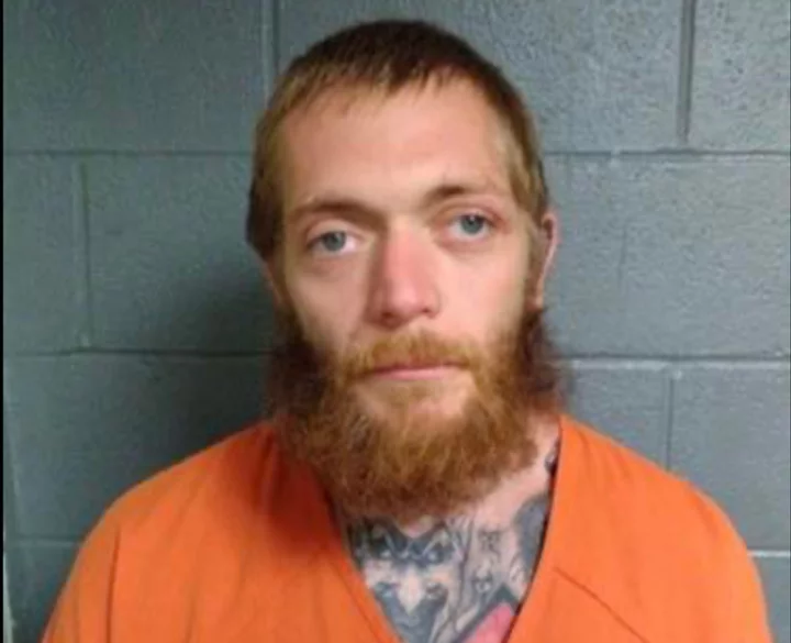 Man with swastika tattoo accused of taping razor blade to church handrail