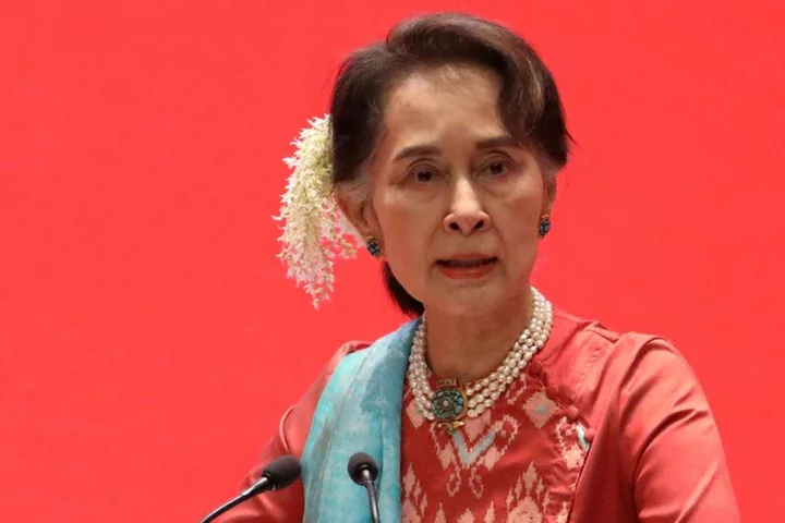 Myanmar junta grants partial pardon to democracy champion Suu Kyi