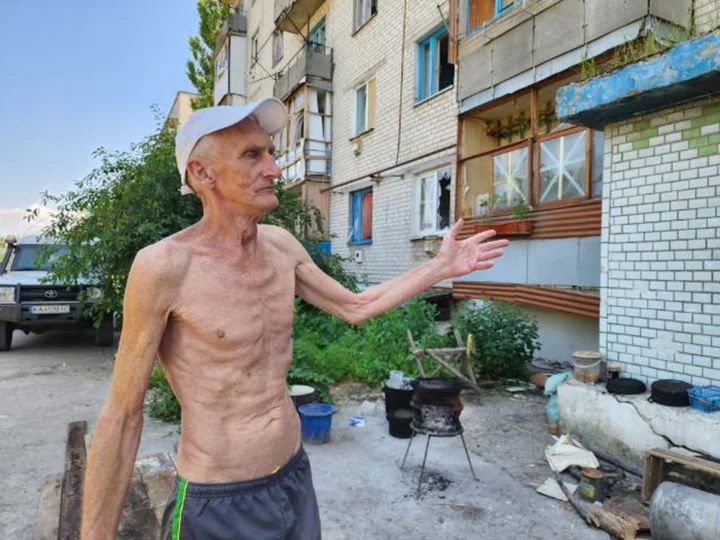 'We are waiting for that minute when the war ends.' Residents of a Ukrainian frontline town cling on to life