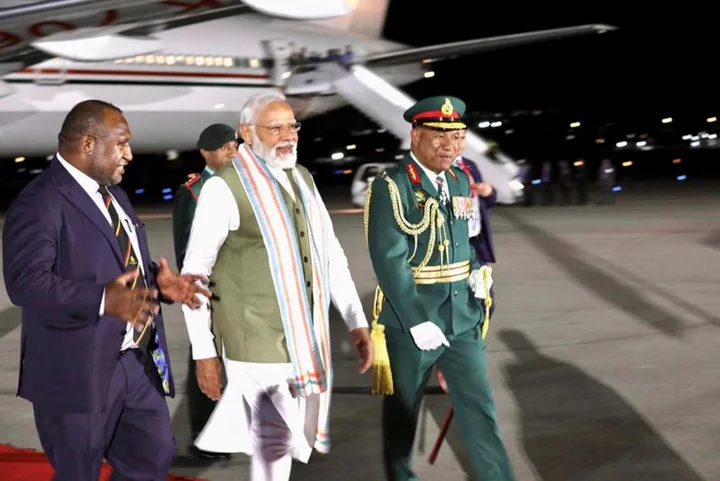 Modi, Blinken meet Pacific Island leaders in Papua New Guinea