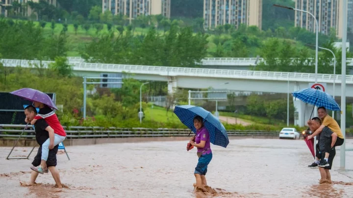 Typhoon Khanun slams into Okinawa after two deadly East Asia storms