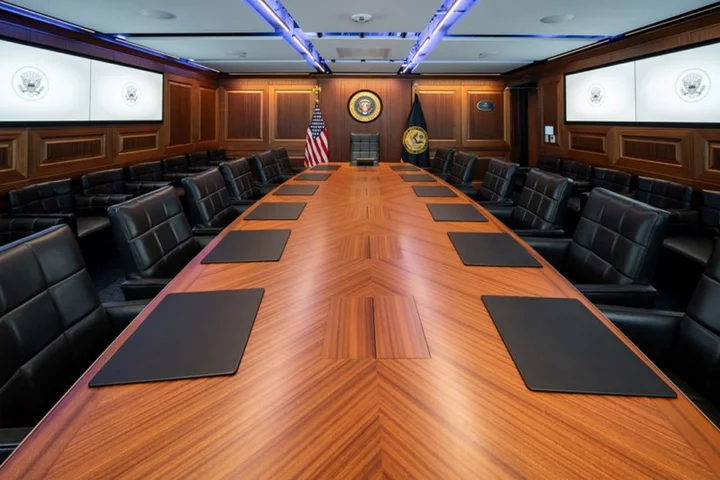 White House completes $50 million upgrade to famed 'Situation Room' complex