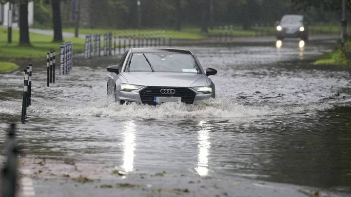 Storm Agnes: Weather warnings in force as storm reaches Ireland