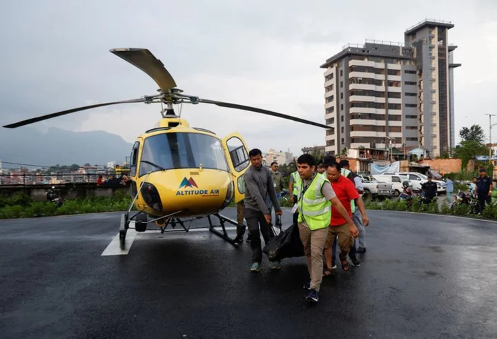 Nepal retrieves bodies of six killed in helicopter crash