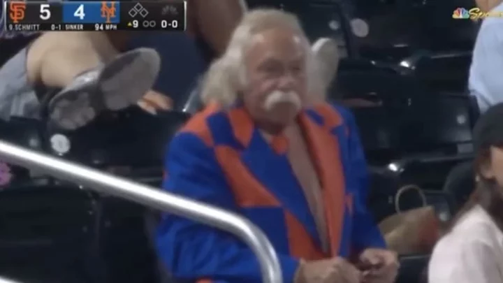 NBC Sports Camera Panning to Random Mets Fan in Middle of 9th Inning At-Bat Was High Comedy