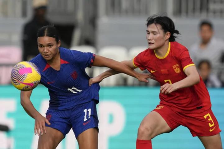 Rodman's goal caps 3-0 victory for the US women over China